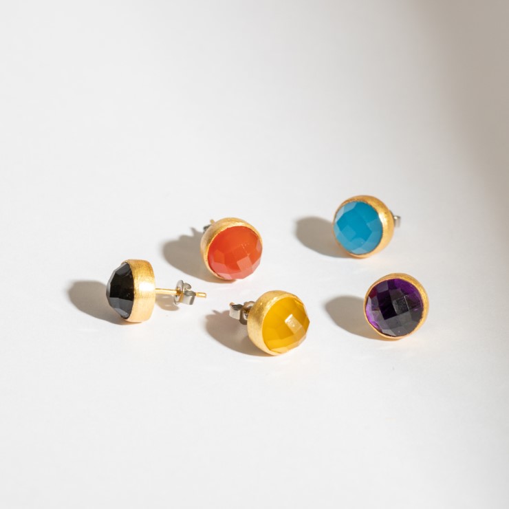 MAYGLOBE by Tribaluxe 天然石ピアス tp21002 （上代: 7600円）