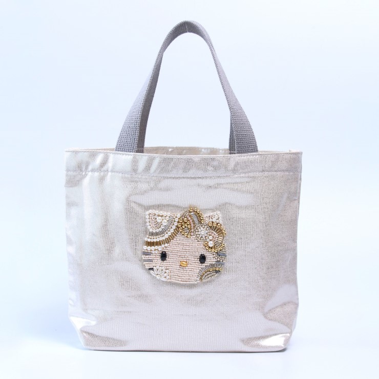 HelloKitty ﾒﾀﾘｯｸﾐﾆﾊﾞｯｸﾞ mk23022 (上代: 12000円)