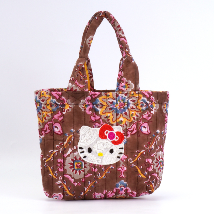 HelloKitty ｵﾘｼﾞﾅﾙﾌﾞﾛｯｸﾌﾟﾘﾝﾄﾐﾆﾄｰﾄﾊﾞｯｸﾞ mk24010 (上代: 4500円)