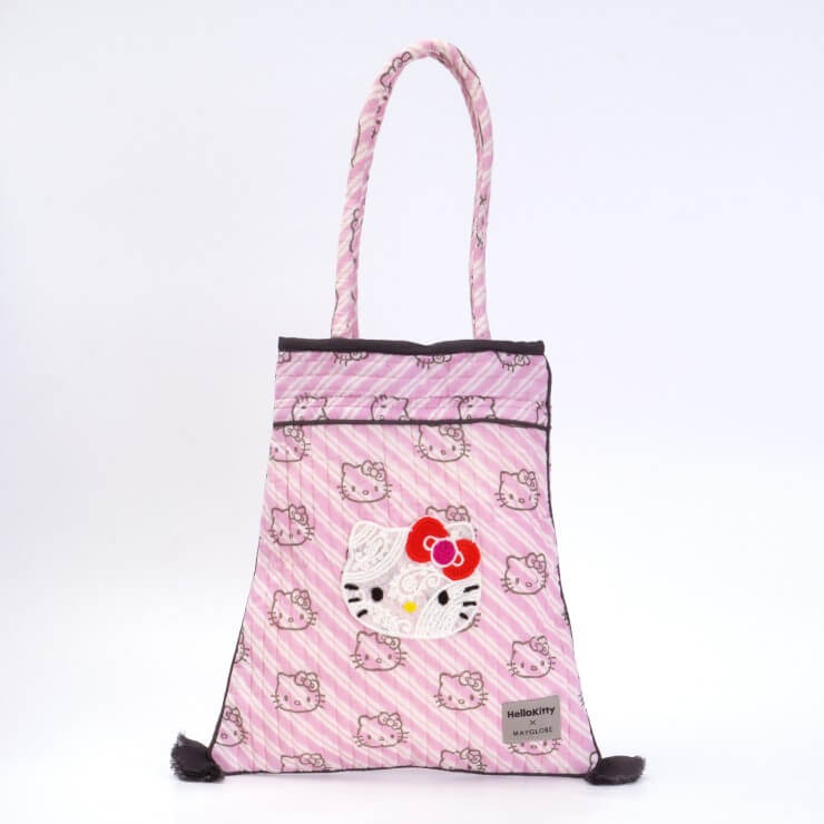 HelloKitty ｵﾘｼﾞﾅﾙﾌﾞﾛｯｸﾌﾟﾘﾝﾄﾌﾘﾝｼﾞﾊﾞｯｸﾞ mk24034 (上代: 4500円)