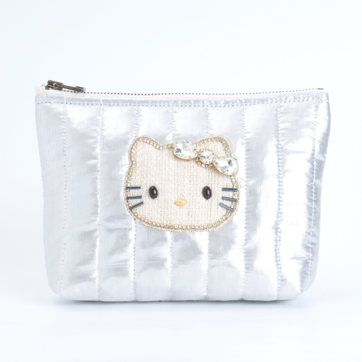 HelloKitty ﾀﾞｲﾔﾚｰﾝﾒﾀﾘｯｸﾎﾟｰﾁ mk25011 (上代: 4300円)