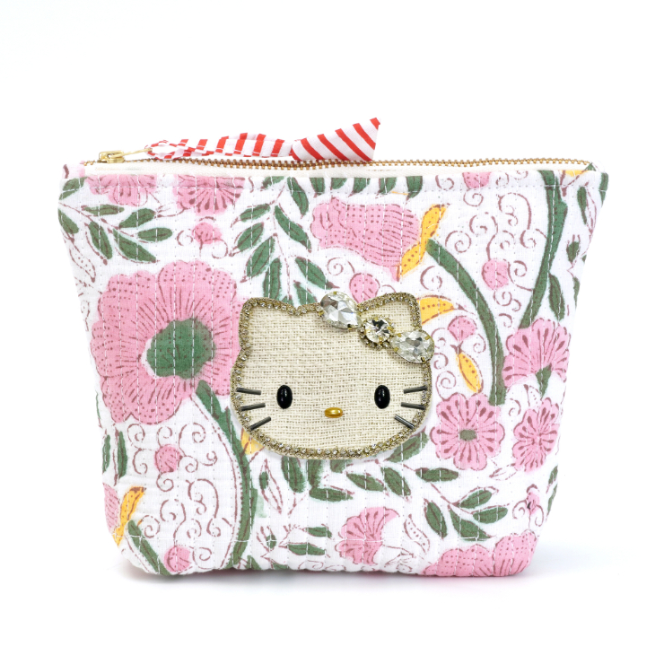 HelloKitty ﾀﾞｲﾔﾚｰﾝﾌﾞﾛｯｸﾌﾟﾘﾝﾄﾎﾟｰﾁ mk25016 (上代: 4200円)
