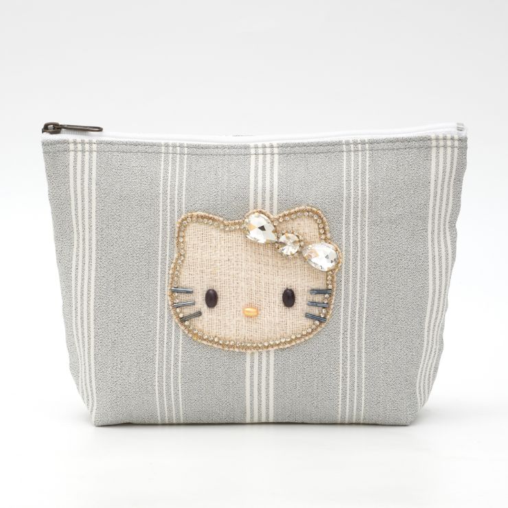 HelloKitty ｸﾞﾚｰｽﾄﾗｲﾌﾟ舟形ﾎﾟｰﾁ mk25037 (上代: 4200円)