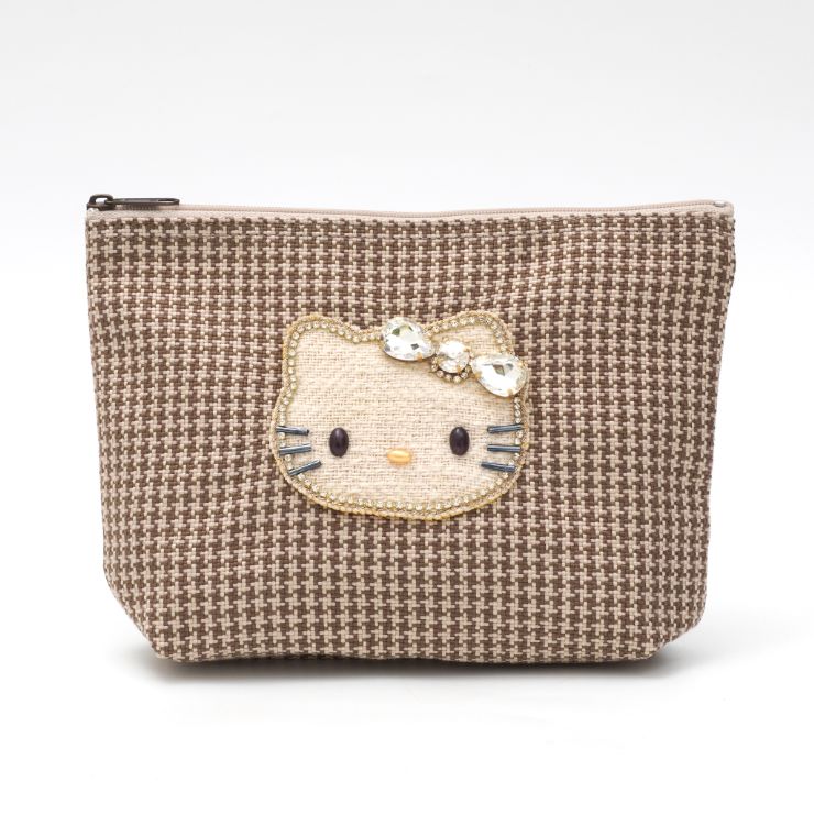 HelloKitty ﾂｲｰﾄﾞﾎﾟｰﾁ mk25045 (上代: 4700円)