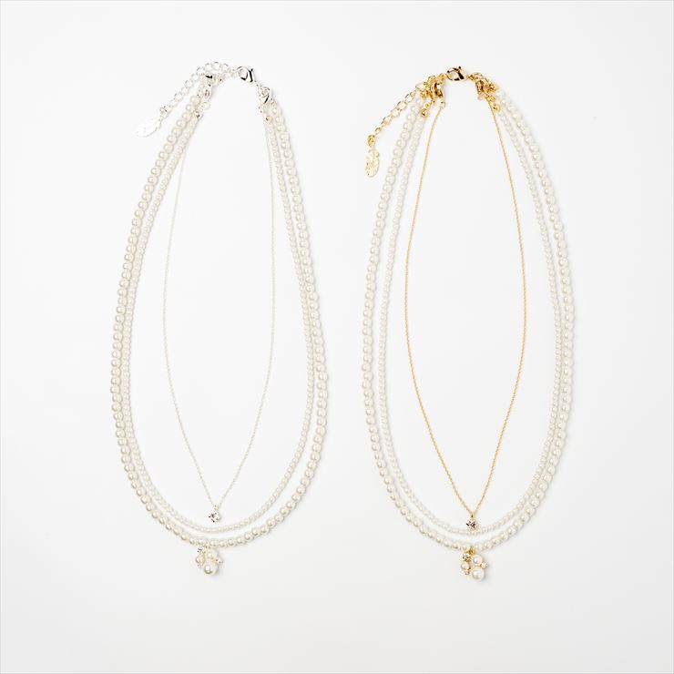 MAYGLOBE Veil Necklace mn22003（上代: 4900円）