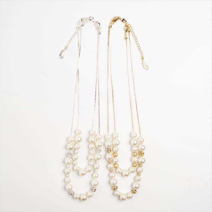 MAYGLOBE Veil Necklace mn22004（上代: 5200円）