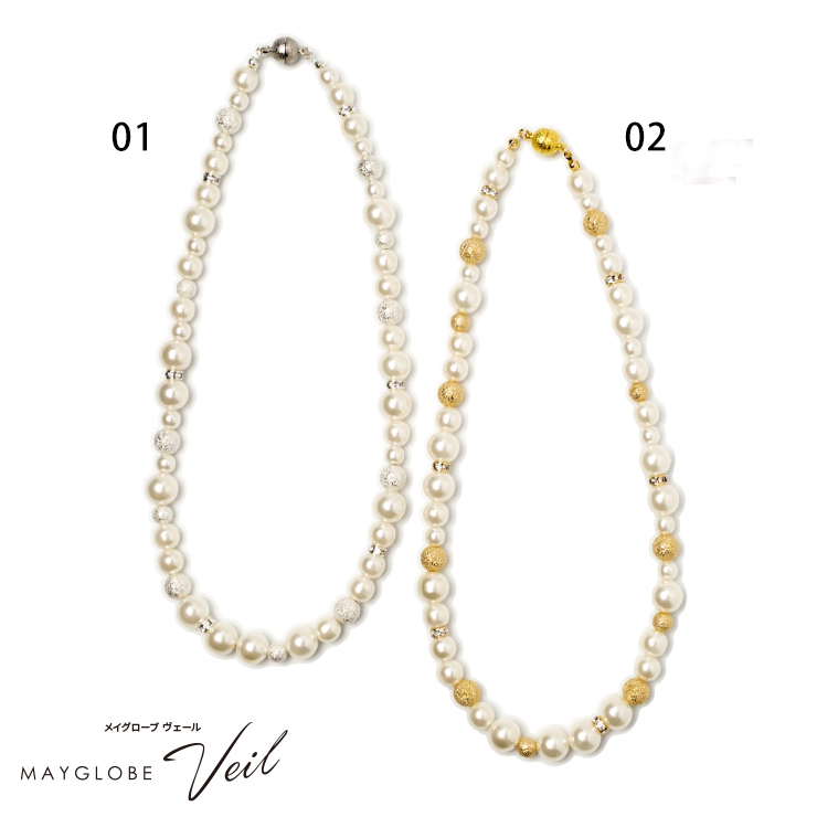 MAYGLOBE Veil Necklace mn23002 （上代: 5400円）