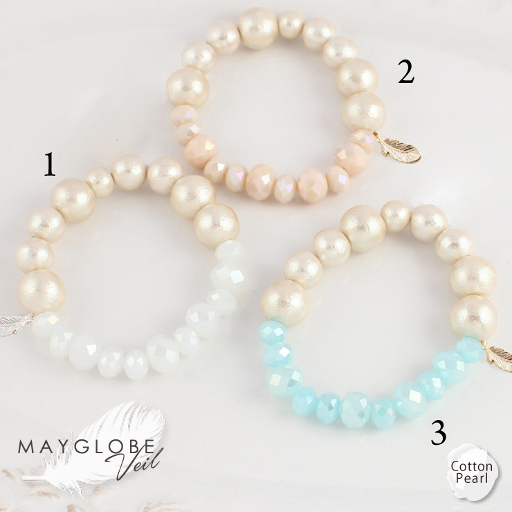 MAYGLOBE Veil Bracelet MB16515 （上代: 3300円）