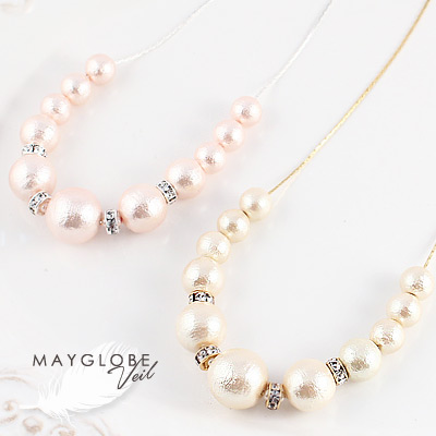 MAYGLOBE Veil Necklace MN15038 （上代: 4500円）