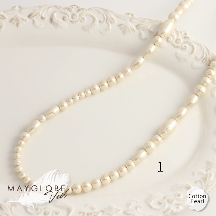 MAYGLOBE Veil Necklace MN17504 （上代: 8200円）