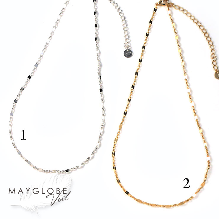 MAYGLOBE Veil Necklace MN18630 （上代: 2700円）