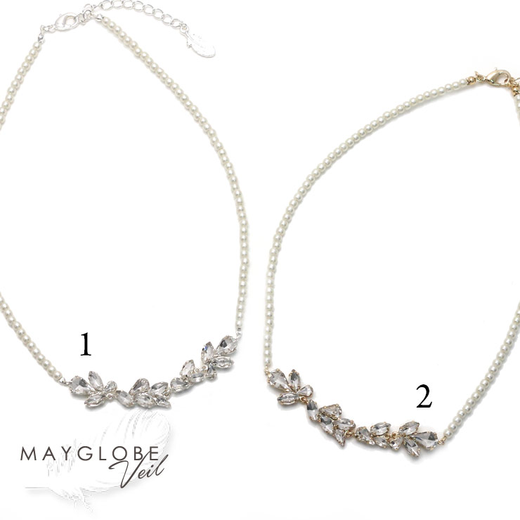 MAYGLOBE Veil Necklace MN19510 （上代: 4700円）