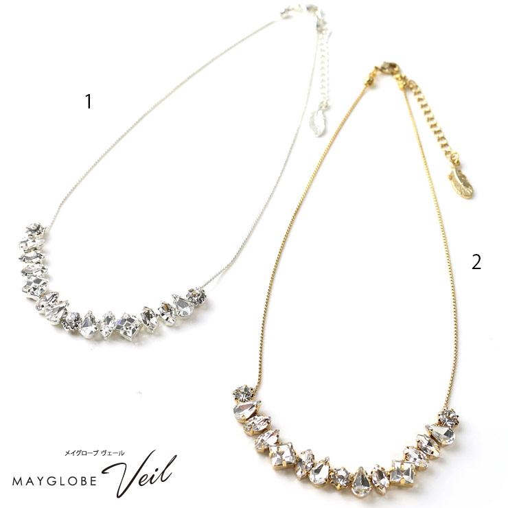 MAYGLOBE Veil Necklace MN19572 （上代: 4000円）