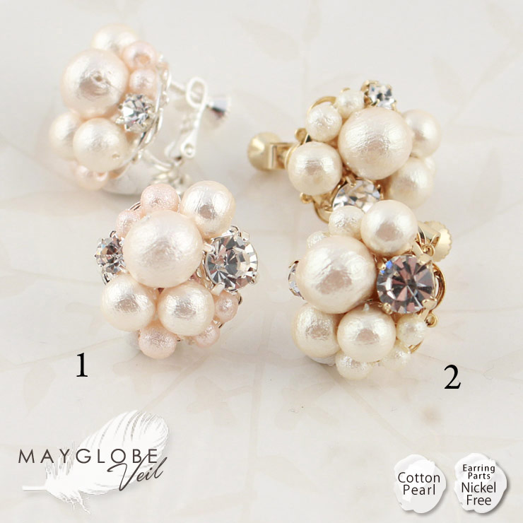 MAYGLOBE Veil Earring MP14113 （上代: 4100円）