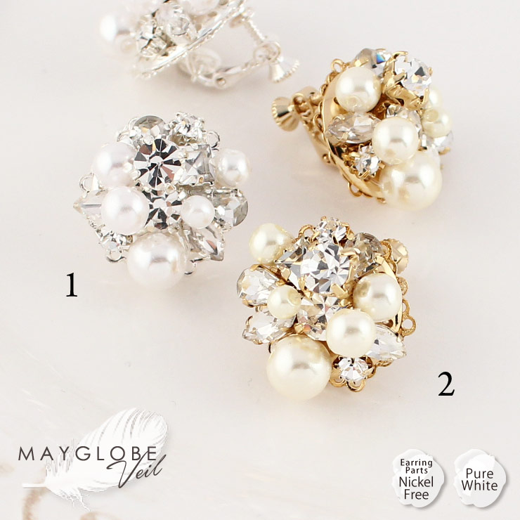 MAYGLOBE Veil Earring MP16532 （上代: 4700円）