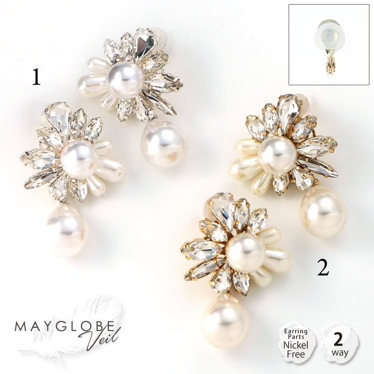 MAYGLOBE Veil Earring MP18689 （上代: 4300円）