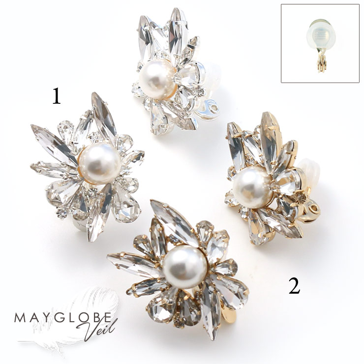 MAYGLOBE Veil Earring MP18748 （上代: 5000円）