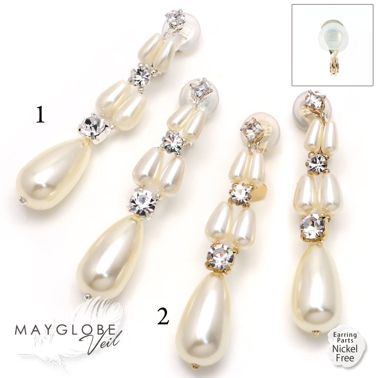 MAYGLOBE Veil Earring MP19507 （上代: 4500円）