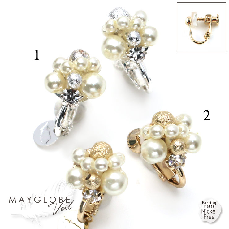MAYGLOBE Veil Earring MP19516 （上代: 3300円）