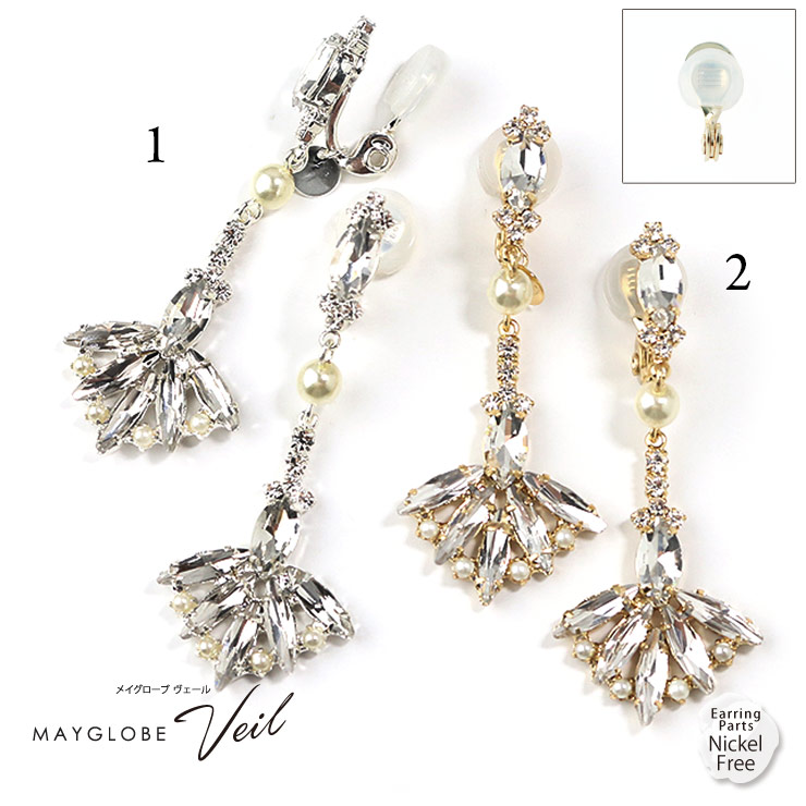 MAYGLOBE Veil Earring MP19627 （上代: 5100円）
