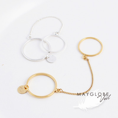 MAYGLOBE Veil Ring MR15018 （上代: 3500円）