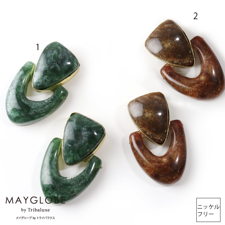 MAYGLOBE by Tribaluxe Earring TP19189 （上代: 5000円）