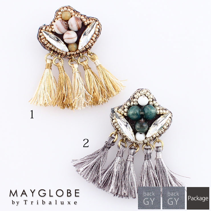 MAYGLOBE by Tribaluxe Brooch TZ16002 （上代: 3500円）