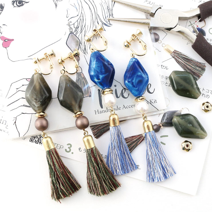 MAYGLOBE beads&craft Earring Handmade Kit ZP17004 （上代: 1400円）