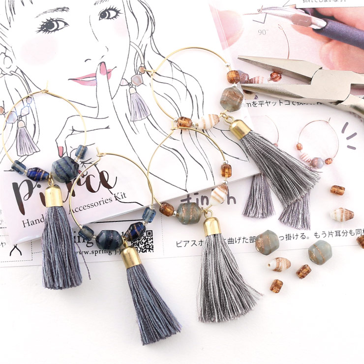 MAYGLOBE beads&craft Pierce Handmade Kit ZP17008 （上代: 1200円）